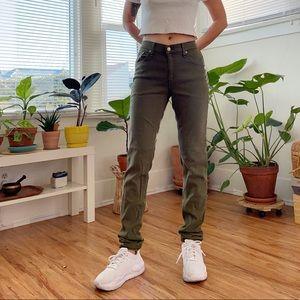 rag & bone olive skinny jeans